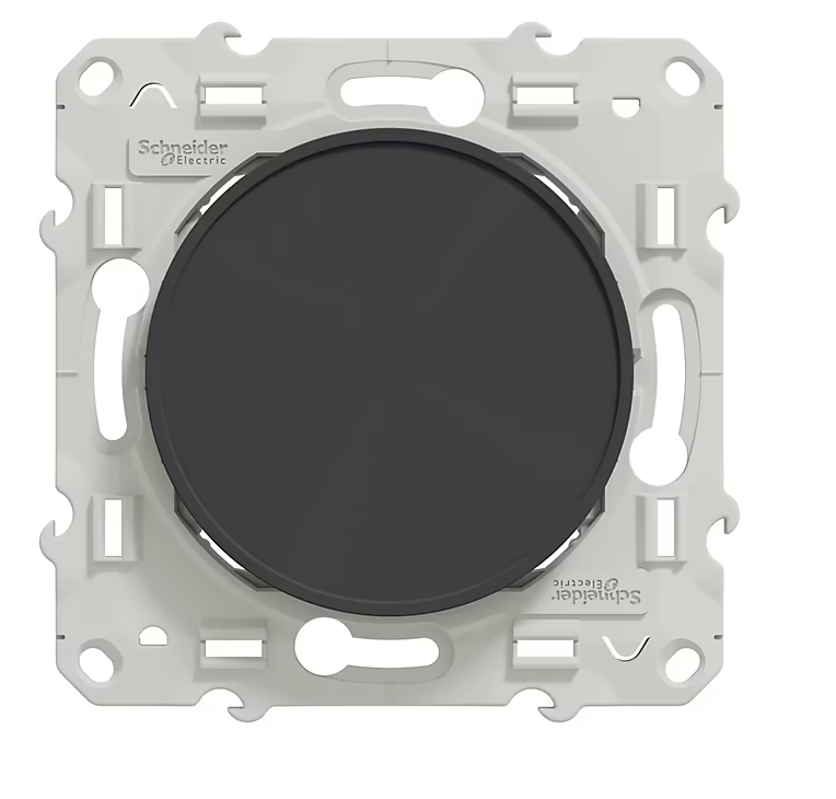 Mécanisme obturateur Schneider Electric Odace anthracite