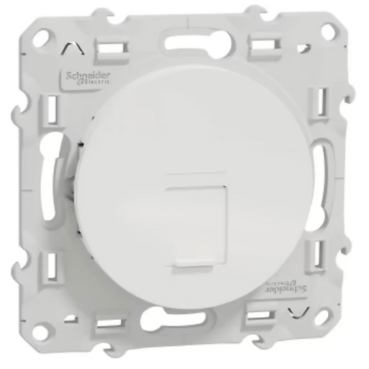 Prise RJ45 Schneider Electric Odace blanc