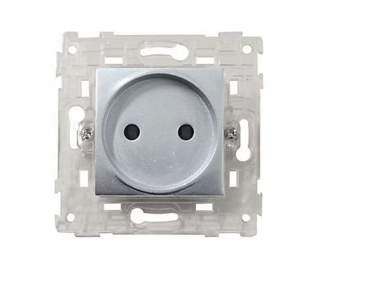 Mécanismes 2 prises Colours Kalya métal