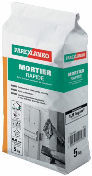 Mortier rapide 5 kg