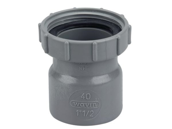 PVC nut socket to glue female-female Ø40 mm 