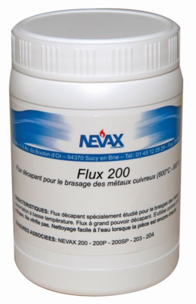 Décapant FLUX 200 pour brasure cupro-phosphore