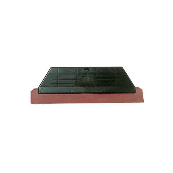 Tile scraper with black and red plastic handle L. 280 mm