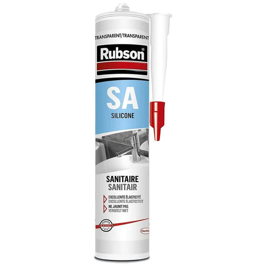 Mastic sanitaire silicone SA translucide 300 ml