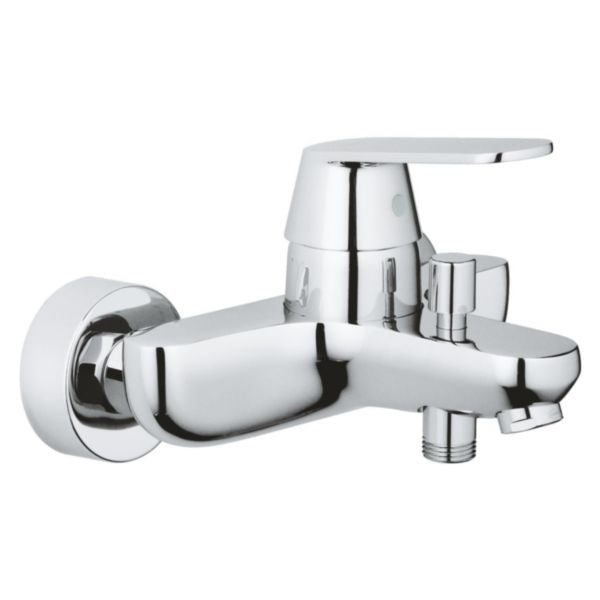 EUROSMART COSMOPOLITAN wall-mounted chrome bathtub mixer