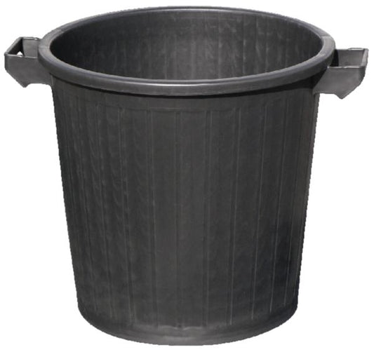 Plastic trash can without lid 75 L