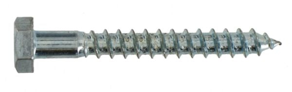 Zinc plated steel lag screw DIN 571 ø 8 x L. 50 mm vybac of 50 pieces