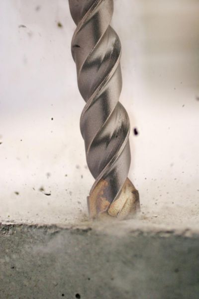 Cylindrical shank drill bit for drilling concrete and stone L. 150 x ø 12 mm