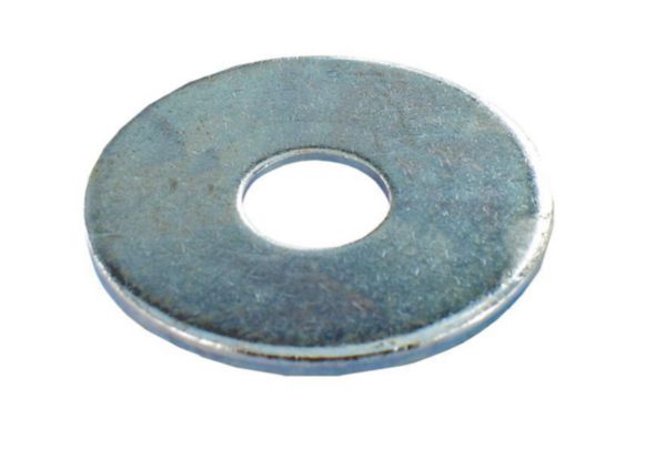 Very wide flat washer in zinc-plated steel ø 8 mm bag of 12 pieces