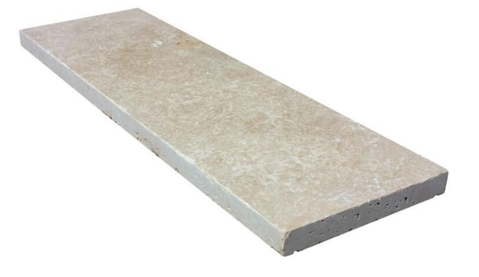 Couvre mur en travertin, L.50 x l.28 x Ep.3cm