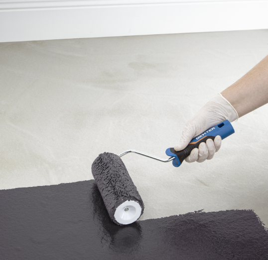 Peinture sol, carrelage / parquet / laminé Intérieur LUXENS, granit 1 satiné, 2.