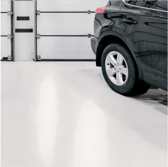 Peinture sol Haute résistance garage-béton-carrelage LUXENS blanc satiné 2.5 l