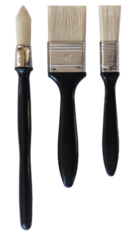 Lot de 3 pinceaux pour peindre toute surface