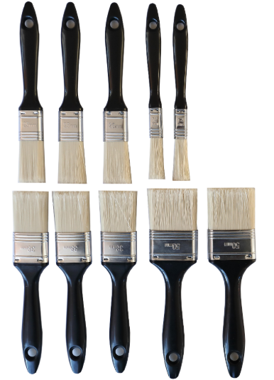 Lot de 10 pinceaux pour peindre toute surface