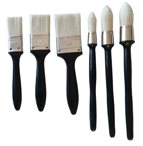 Lot de 6 pinceaux pour peindre toute surface
