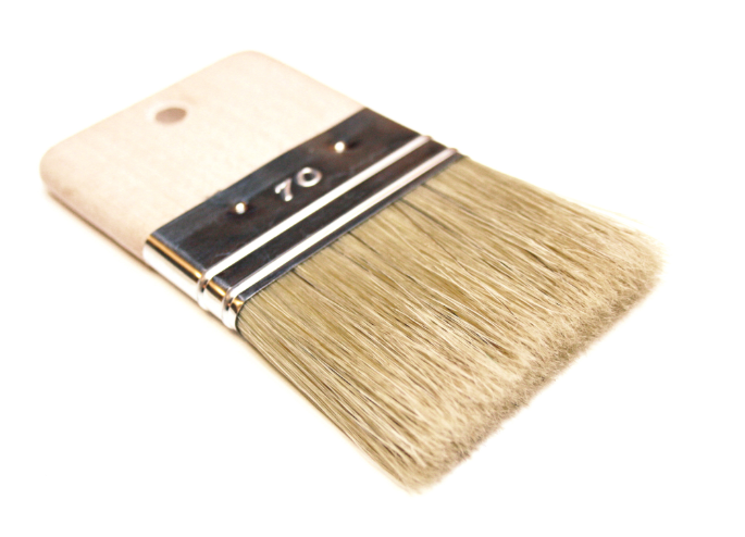 Pinceau pour peindre pour décorer (petites surfaces : pochoirs, meubles…), 70 m