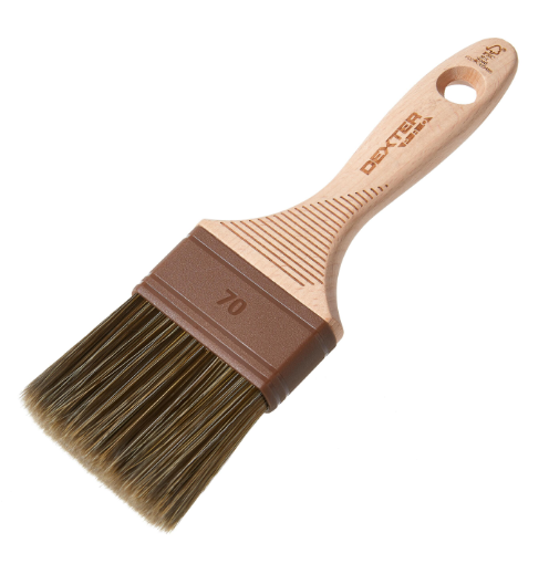 Pinceau plat universel pour huile, vernis, lasure, 70 mm DEXTER PRO