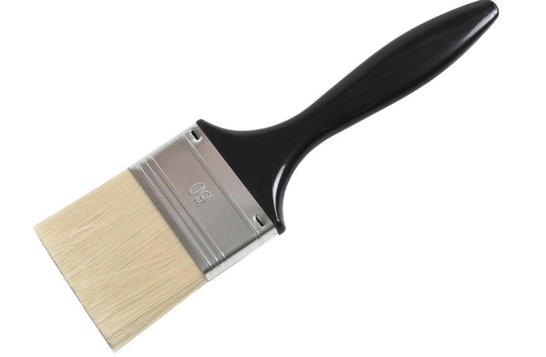 Pinceau plat pour peindre une surface lisse / peindre une surface irrégulière, 6