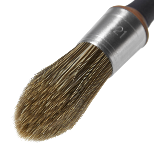 Pinceau conique pour vernir, huiler, vitrifier, lasurer et saturer, 21 mm DEXTER