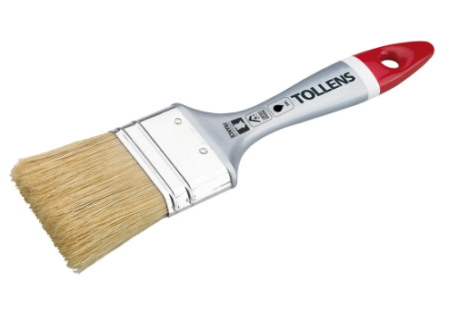 Pinceau plat pour peindre une surface lisse, 40 mm Tollens brosse plate synthétique
