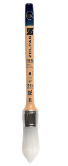 Pinceau conique à rechampir, 32 mm Zolpan