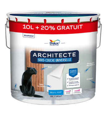 Sous-couche universelle Architecte DULUX VALENTINE 10L+20% gratuit