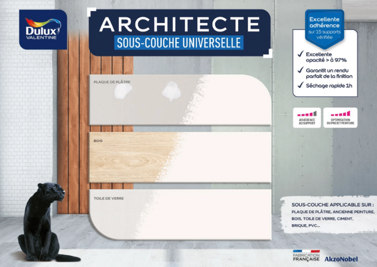 Sous-couche universelle Architecte DULUX VALENTINE 10L+20% gratuit