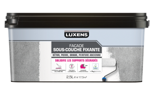 Sous-couche façade LUXENS blanc 2.5 L