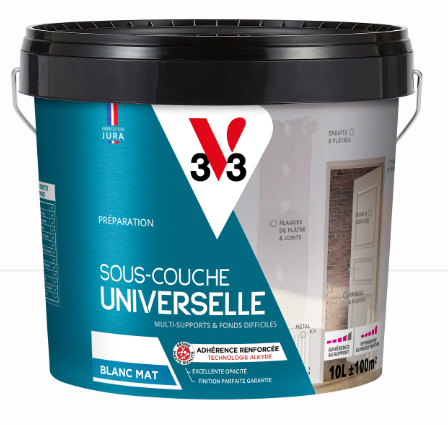 Sous-couche universelle V33 blanc 10 L