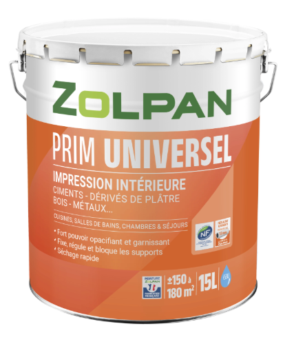 Sous-couche universelle ZOLPAN blanc 15 L