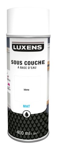 Sous-couche en bombe aérosol int/ext Aqueuse LUXENS 400 ml