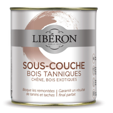 Primaire, Bois tannique, LIBÉRON, blanc 1 l