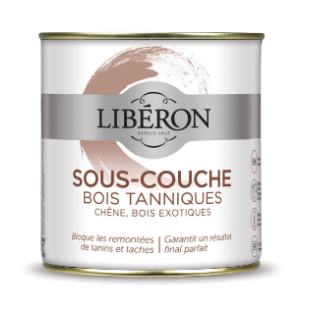 Primaire, Bois tannique, LIBÉRON, blanc 0.5 l