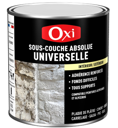 Sous-couche universelle OXI blanc 0.5 L