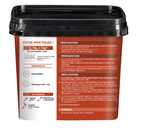 Primaire, Sous-couche Décolab®, V33, incolore, mat 0.75 l