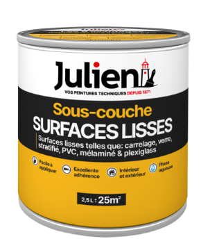 Sous-couche spécifique JULIEN blanc 2.5 L