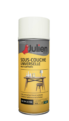 Sous-couche en bombe aérosol int/ext Universelle JULIEN 400 ml