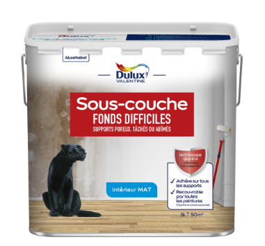 Sous-couche DULUX VALENTINE blanc 5 L
