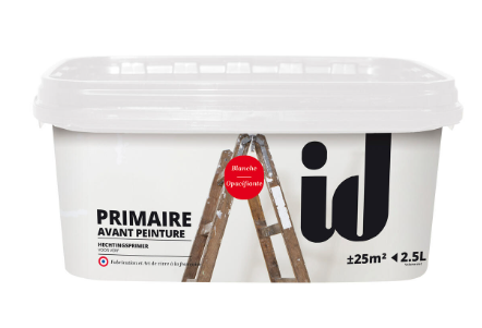 Primaire mur Avant peinture ID 2.5 l blanc