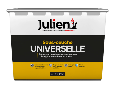Sous-couche universelle (tous supports) JULIEN, 5 l