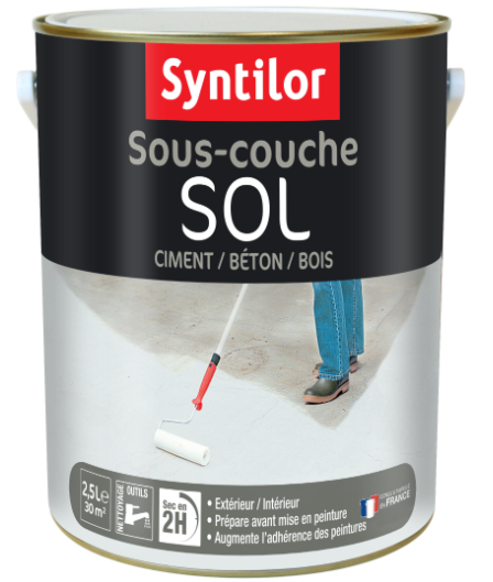 Sous-couche sol SYNTILOR blanc 2.5 l