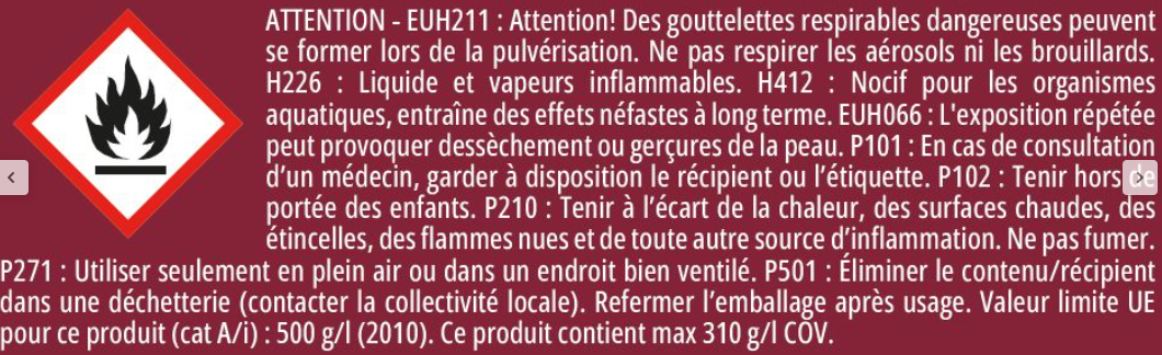 Sous-couche Multi matériaux V33 0.5 l
