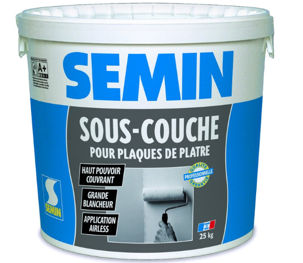 Plâtre Sous couche universelle SEMIN, 25 kg