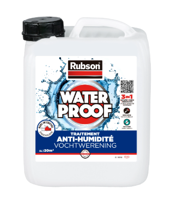 Traitement antisalpêtre Waterproof, RUBSON incolore 5 l