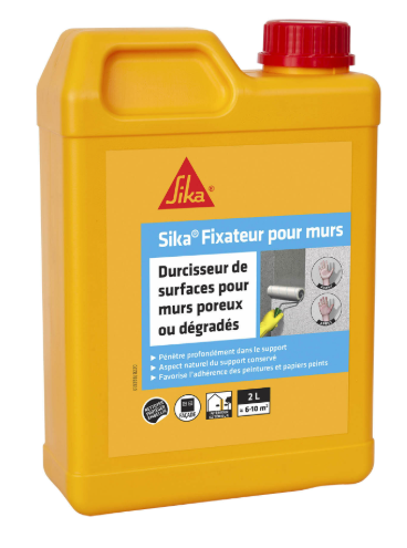 Fixateur pour mur SIKA 2 l blanc
