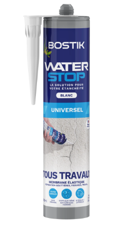 Membrane d'étanchéité Waterstop blanc BOSTIK 290ML