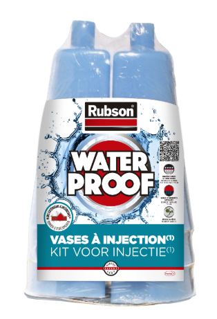 Kit antihumidité Murs extérieurs par injection waterproof RUBSON