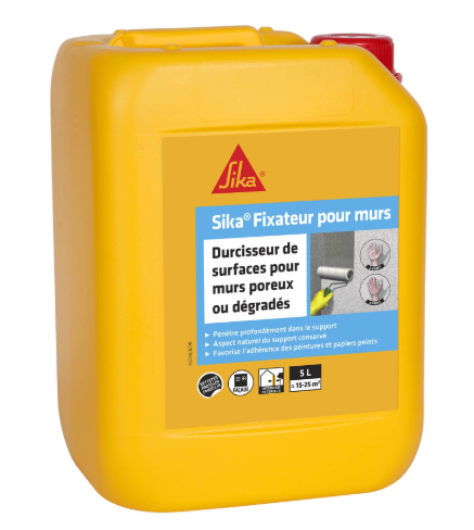 Fixateur pour mur SIKA 5 L blanc