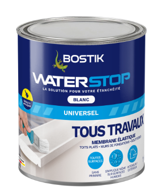 Membrane d'étanchéité Waterstop blanc BOSTIK 1KG