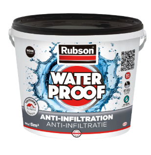 Revêtement d'étanchéité Waterproof toiture RUBSON 5 kg